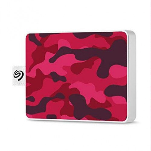Seagate One Touch Ultra-small Usb 3.0 External SSD Special Edition - 500GB - Camo Red