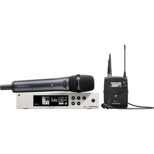 Sennheiser EW 100 G4-ME2/835-S-G Wireless Combo Microphone System