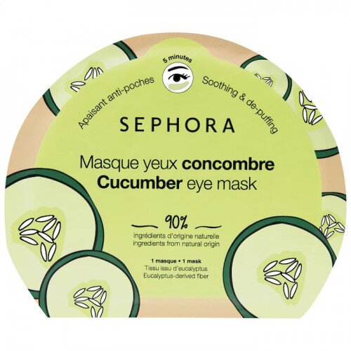 SEPHORA COLLECTION Clean Eye Mask - Cucumber - Soothing And Depuffing