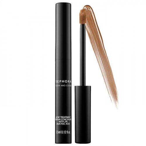 SEPHORA COLLECTION Clear and Cover Acne Treatment Cream Concealer - Walnut