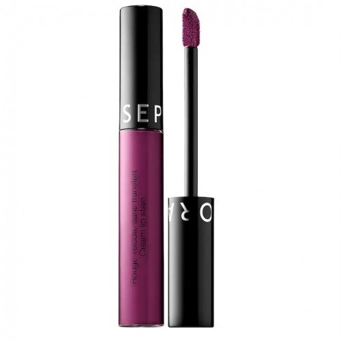 SEPHORA COLLECTION Cream Lip Stain Liquid Lipstick - 100 Mysterious Plum - Matte Finish