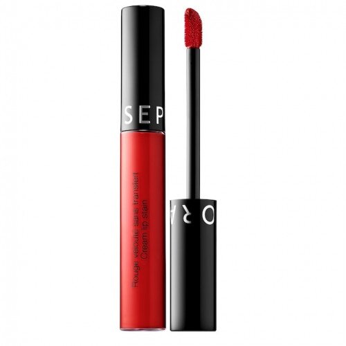 SEPHORA COLLECTION Cream Lip Stain Liquid Lipstick - 95 Electric Ruby - Matte Finish