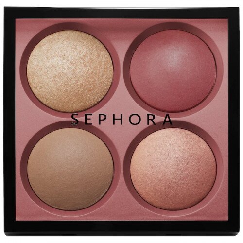 SEPHORA COLLECTION Microsmooth Multi-Tasking Baked Face Palette - Captivate