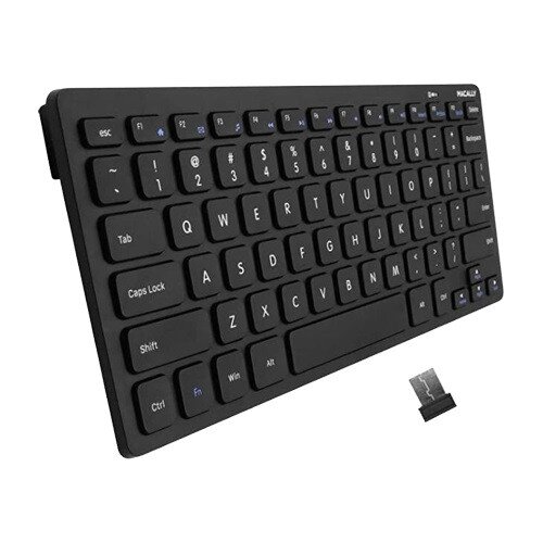 Macally Compact Wireless RF Keyboard for PC