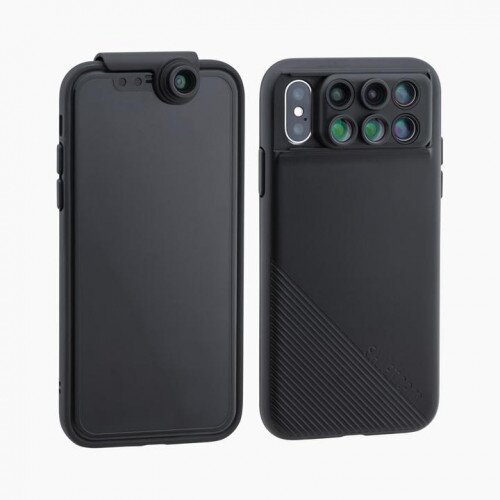 ShiftCam 2.0: 6-in-1 Travel Set with Front Facing Lens - iPhone X