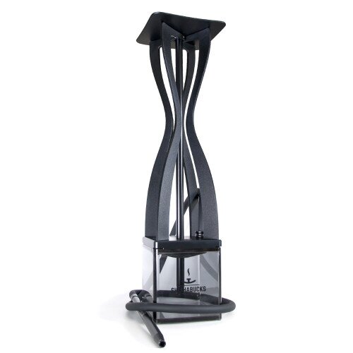 Shishabucks Dark Line Cloud One Hookah - Double Black