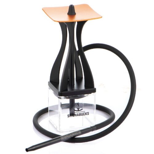 Shishabucks Cloud Mini Hookah - Black and Gold