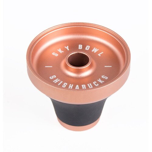 Shishabucks Sky Bowl + Stratus - Rose Gold Bowl - Regular (20-25g)