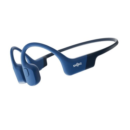 Shokz Openrun Bone Conduction Open-Ear Endurance Headphones - Blue - Standard - USB-C