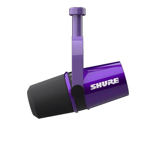 Shure MV7 Podcast Microphone - Purple