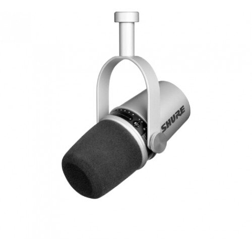 Shure MV7 Podcast Microphone - Silver