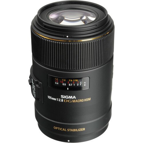 Sigma 105mm F2.8 EX DG OS HSM Macro Lens - Nikon