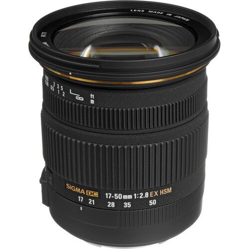 Sigma 17-50mm F2.8 EX DC (OS) HSM Lens - Canon