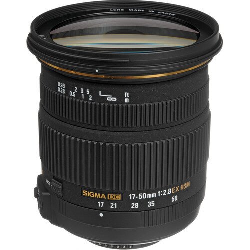 Sigma 17-50mm F2.8 EX DC (OS) HSM Lens - Nikon
