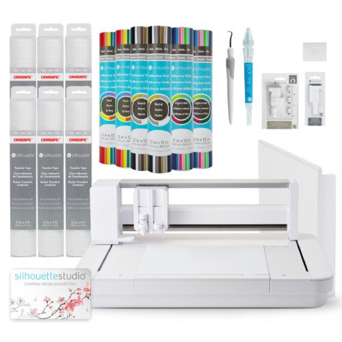 Silhouette Curio 2 Flatbed Cutting Machine - Starter Bundle + Business Edition