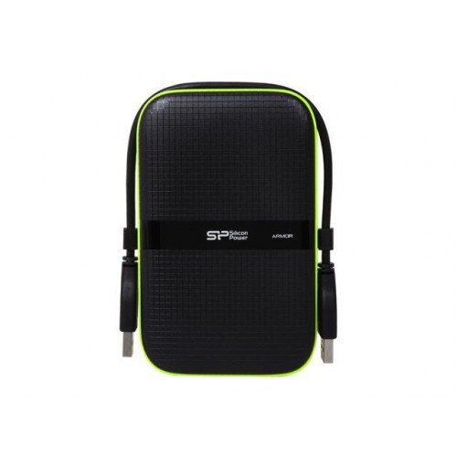 Silicon Power Armor A60 IPX4 Water-Resistant Shock Proof USB 3.1 Portable Hard Drive - 2TB