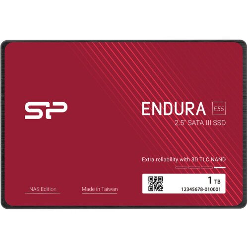 Silicon Power E55 NAS SATA III 6Gb/s 2.5-inch Internal Solid State Drive