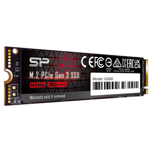 Silicon Power PCIe Gen 3x4 UD80 Internal Solid State Drive - 500GB