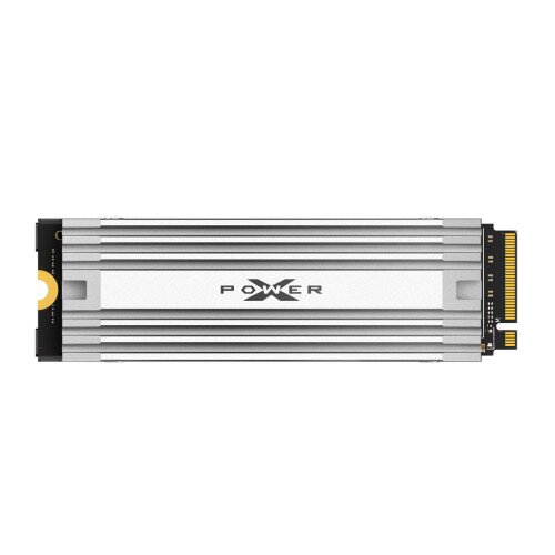 Silicon Power PCIe Gen 5x4 XS80 Internal Solid State Drive - 2TB - Silver