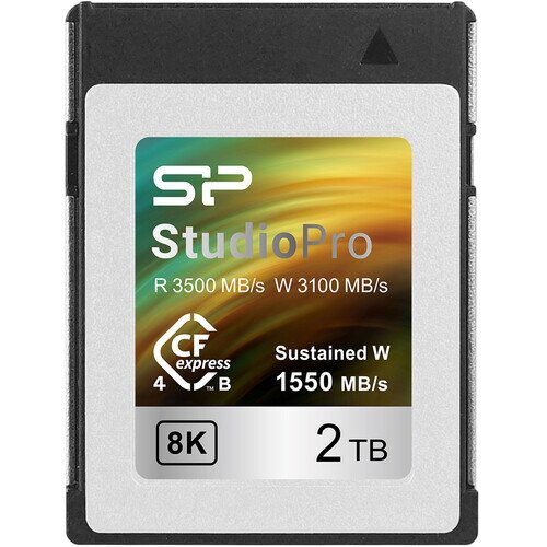 Silicon Power StudioPro CFexpress 4.0 Type B Memory Card - 2TB