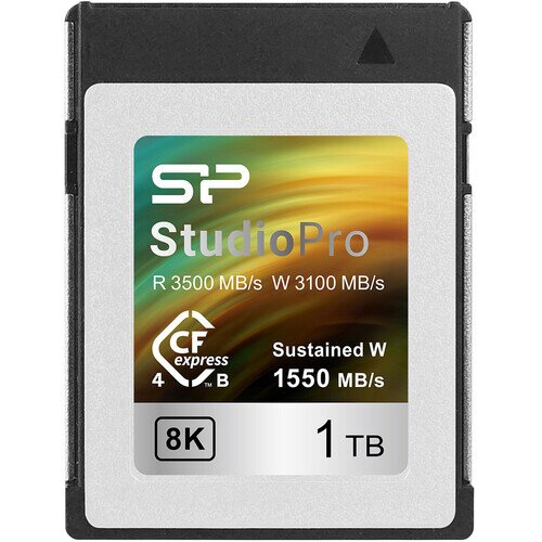 Silicon Power StudioPro CFexpress 4.0 Type B Memory Card - 1TB