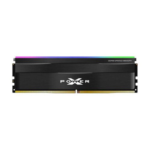 Silicon Power Zenith RGB DDR5 6400MT/s (PC5-51200) CL32 16GB(1x16GB) 1.4V Desktop Unbuffered DIMM Memory