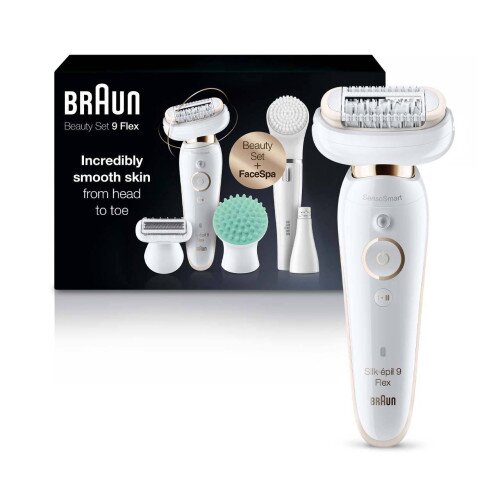 Braun Silk·epil 9 Flex Epilator Beauty Set with FaceSpa
