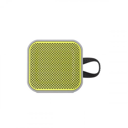 Skullcandy Barricade Mini BT Speaker - Gray/Hot Lime