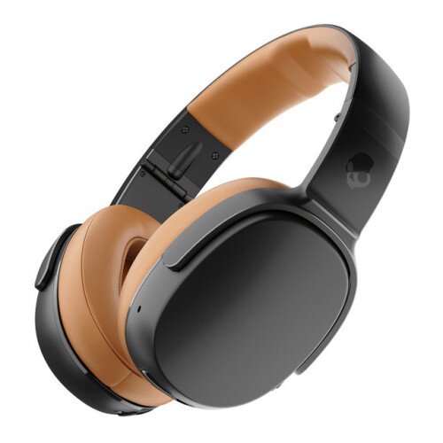 Skullcandy Crusher 360 Ultra-Realistic Audio Over-Ear Wireless Headphones - Black/Tan