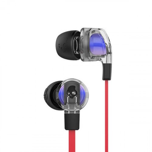 Skullcandy Smokin’ Buds 2 Earbud Headphones - Spaced Out Clear/Black