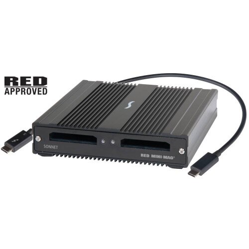 Sonnet Technologies SF3 Series RED MINI-MAG Pro Card Reader
