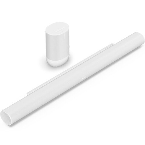 Sonos 2 Room Set with Arc Ultra and Move 2 - White