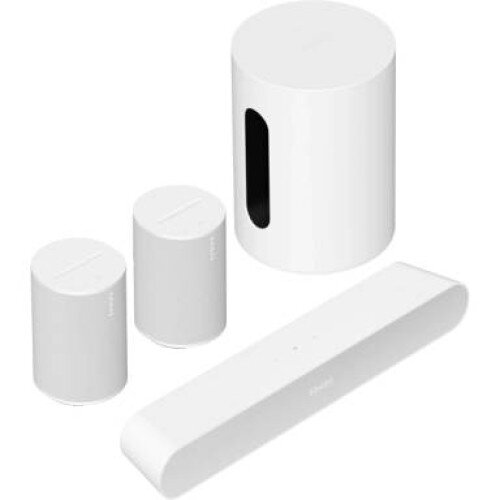 Sonos Immersive Set with Ray, Sub Mini and Era 100 - White