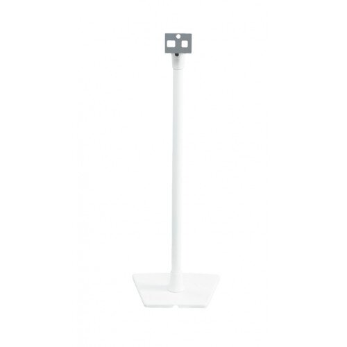 SANUS Adjustable Height Wireless Speaker Stands designed for SONOS ONE, Play:1, and Play:3 - White