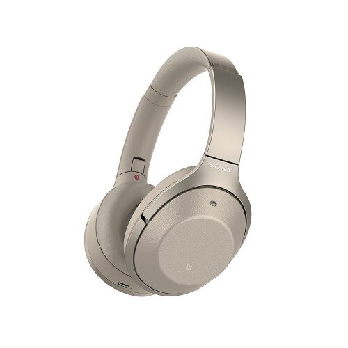 Sony WH-1000XM2 Over-Ear Wireless Noise-Canceling Headphones - Gold