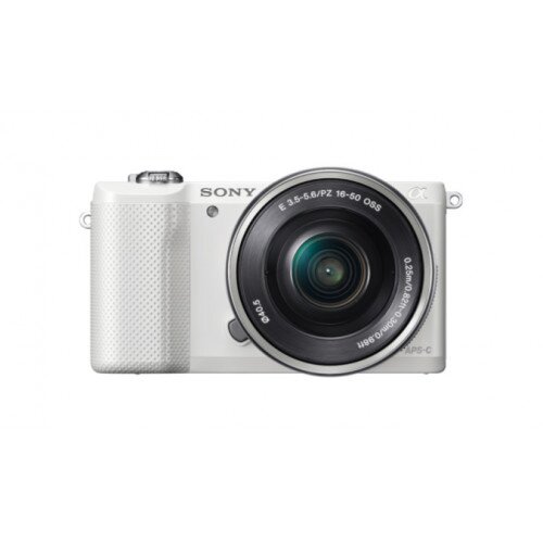 Sony α5000 E-mount Camera with APS-C Sensor - White