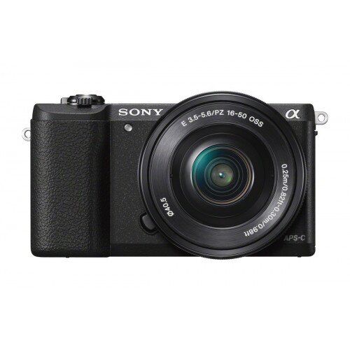 Sony α5100 E-Mount Camera with APS-C Sensor - Body + 16-50 mm Power Zoom Lens - Black