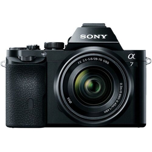 Sony α7 E-Mount Camera with Full Frame Sensor - Body + 28-70 mm Zoom Lens