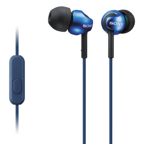Sony EX110AP In-Ear Headphones - Blue