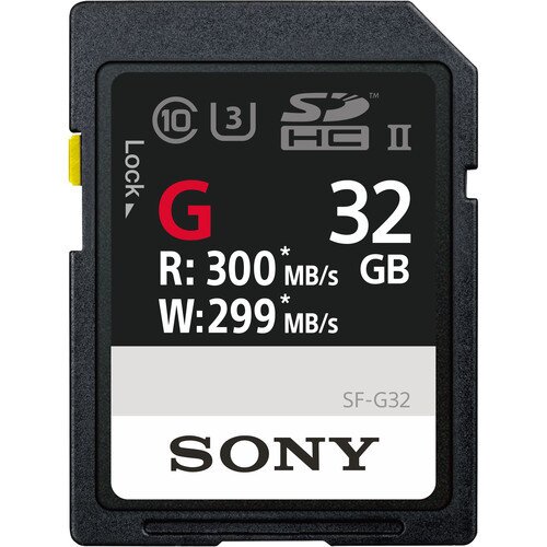 Sony SF-G Series UHS-II SD Memory Card - 32GB