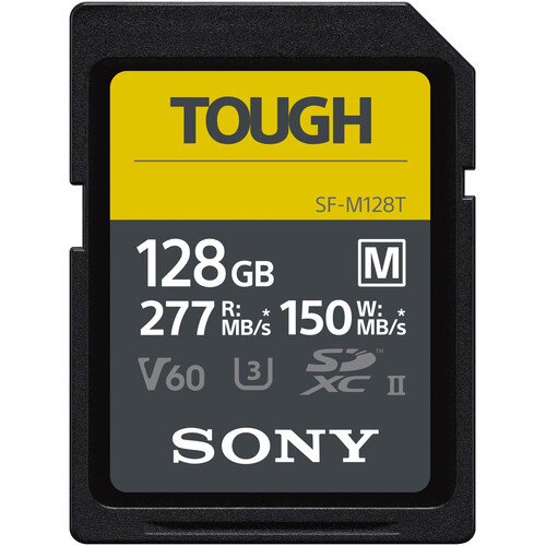Sony SF-M Series TOUGH specification UHS-II SD Card - 128GB