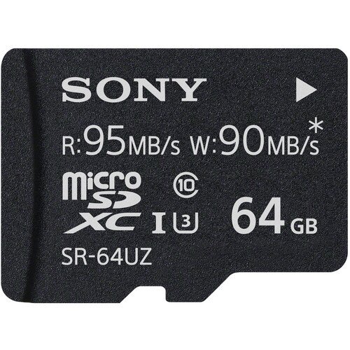 Sony SR-UZA Series MicroSD Memory Card - 64GB