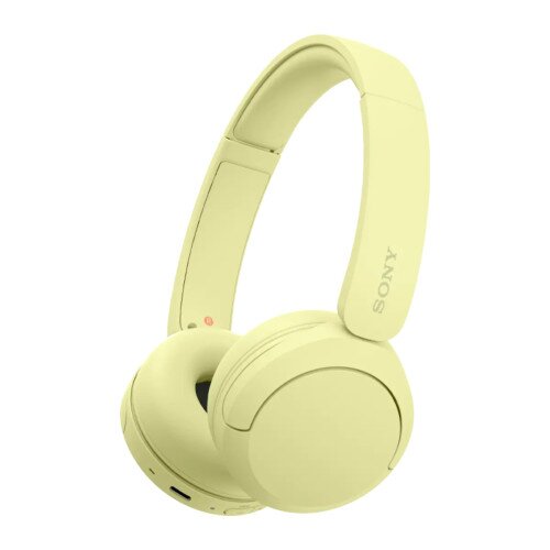 Sony WH-CH520 Wireless Headphones with Microphone - Yellow