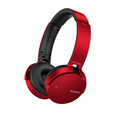 Sony XB650BT EXTRA BASS Wireless Headphones - Red