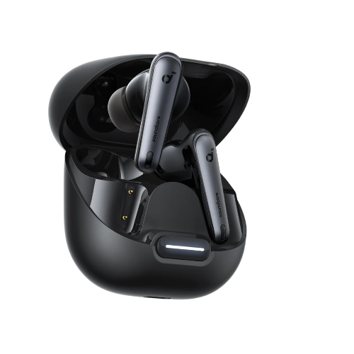Soundcore Liberty 4 NC True-Wireless Noise Cancelling Earbuds - Velvet Black