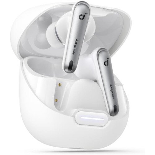 Soundcore Liberty 4 NC True-Wireless Noise Cancelling Earbuds - Clear White
