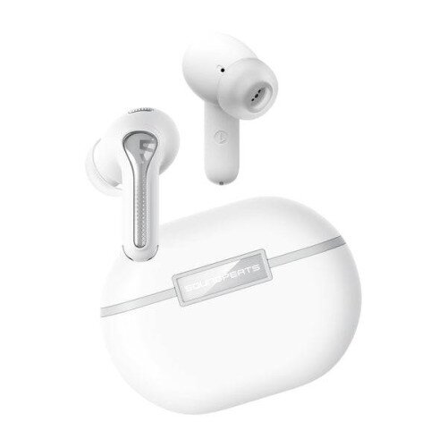 SOUNDPEATS Capsule3 Pro Powerful Hybrid Active Noise Cancelling Wireless Earbuds - White