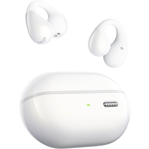 SOUNDPEATS PearlClip Pro Open-Ear Clip-on Earbuds - White