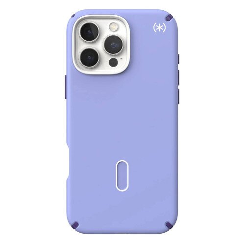 Speck Presidio2 Pro MagSafe with ClickLock Case for iPhone 16 Pro Max - Future Lavender/Cassis Purple
