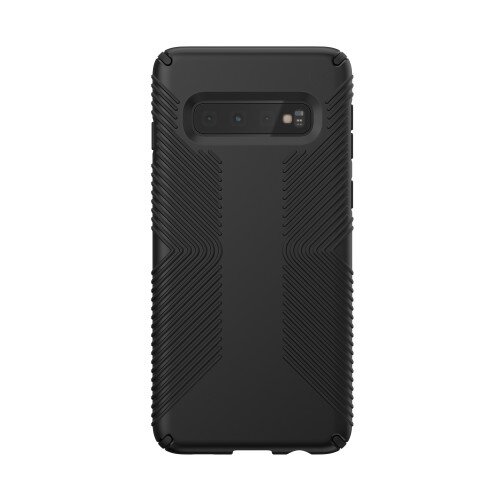 Speck Presidio Grip Galaxy S10 Case - Black/Black